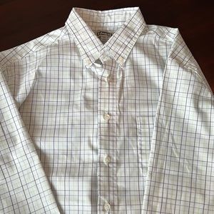 Edwards men long sleeve casual button down shirt.